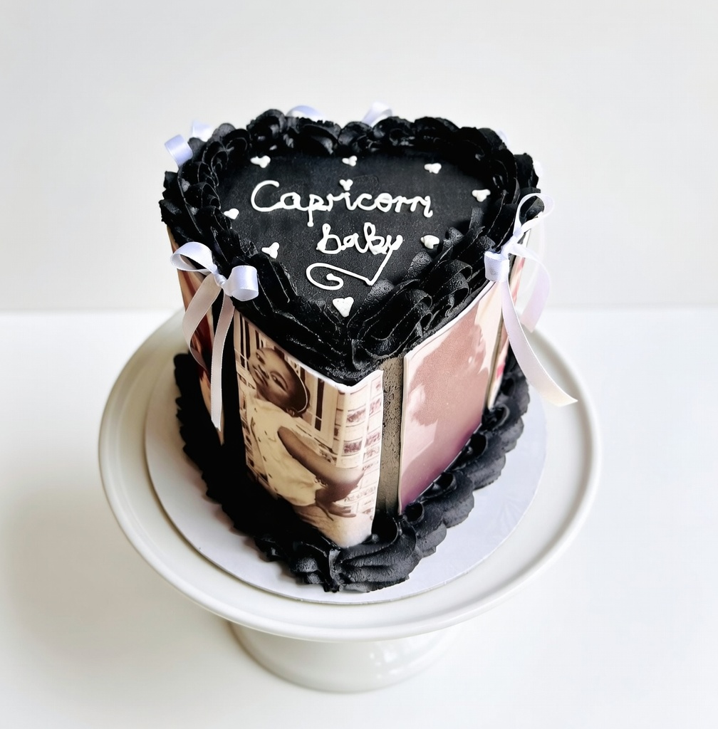 Heart Photo Cake